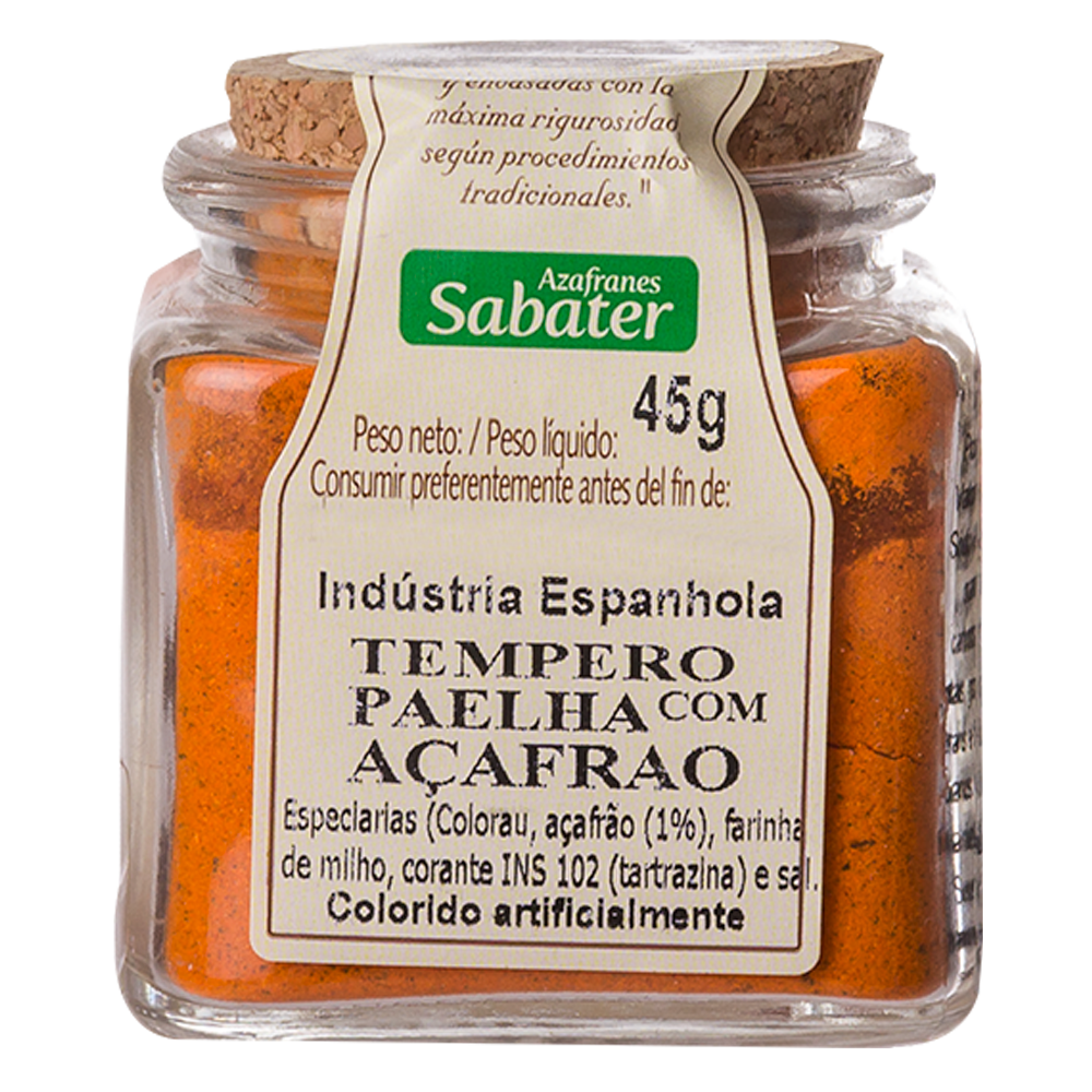 IMAGEM DO PRODUTO TEMP PAELLA ESP SABATER C/ ACAFRA VD 45G