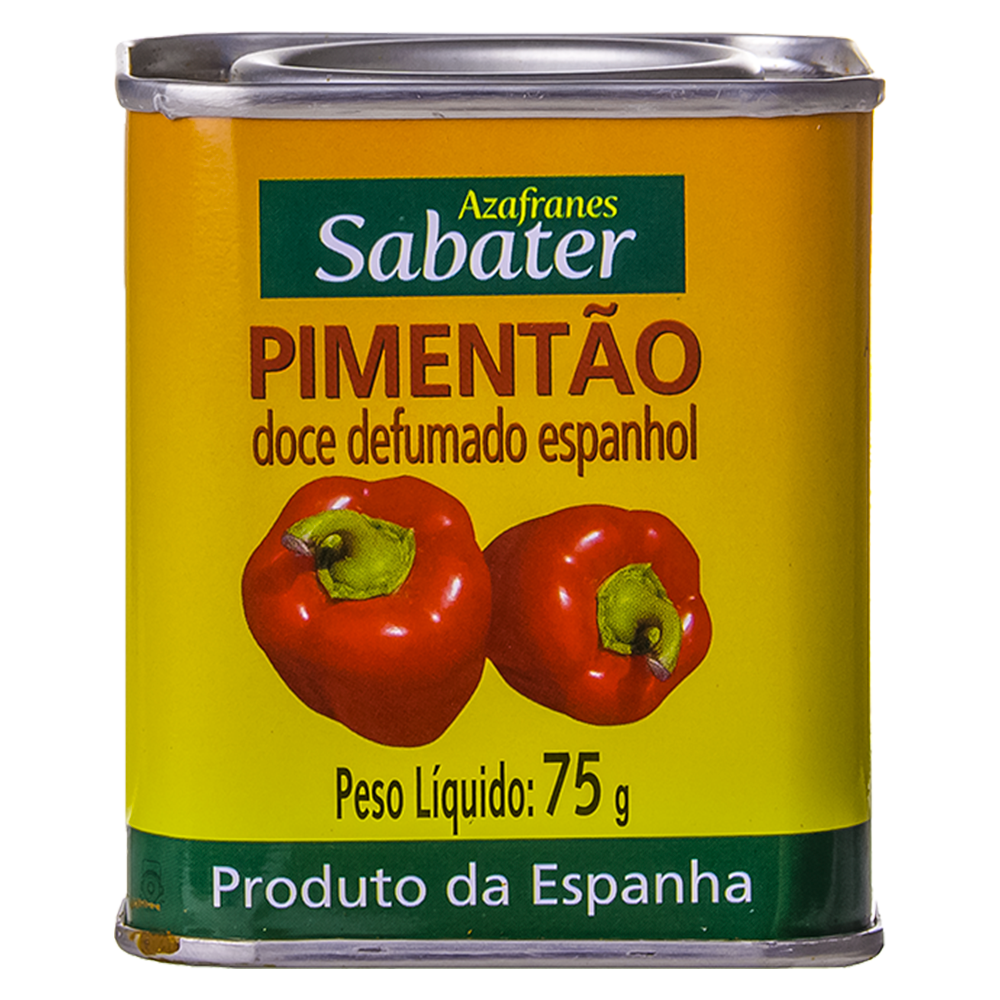 IMAGEM DO PRODUTO PIMENTAO ESP SABATER DEFUMADO LT 75G