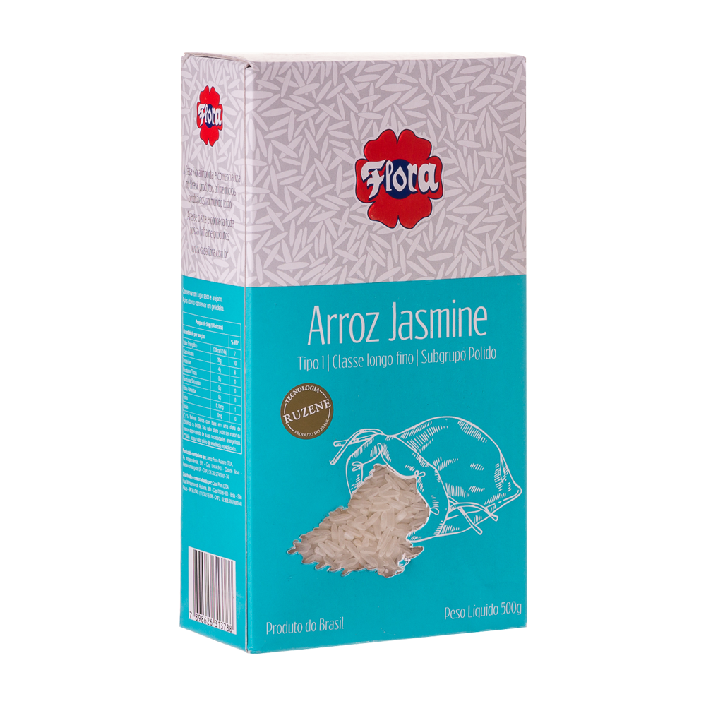 IMAGEM DO PRODUTO ARROZ BR FLORA JASMINE 500G