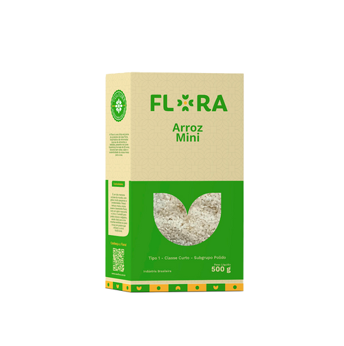 IMAGEM DO PRODUTO ARROZ BR FLORA MINI 500G