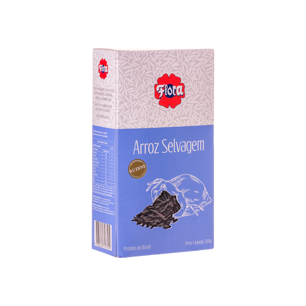 IMAGEM DO PRODUTO ARROZ BR FLORA SELVAGEM 500G