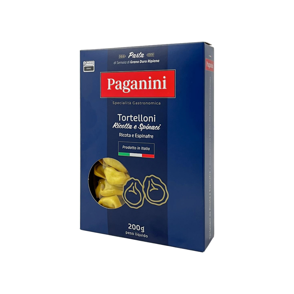 IMAGEM DO PRODUTO MAC IT PAGANINI TORTELLONI RICOTA 200G