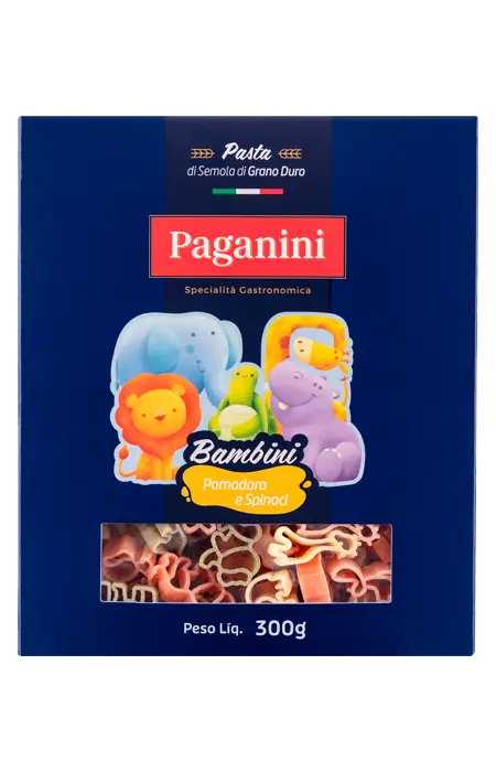 IMAGEM DO PRODUTO MAC IT PAGANINI BAMBINI BICHINHOS 300G