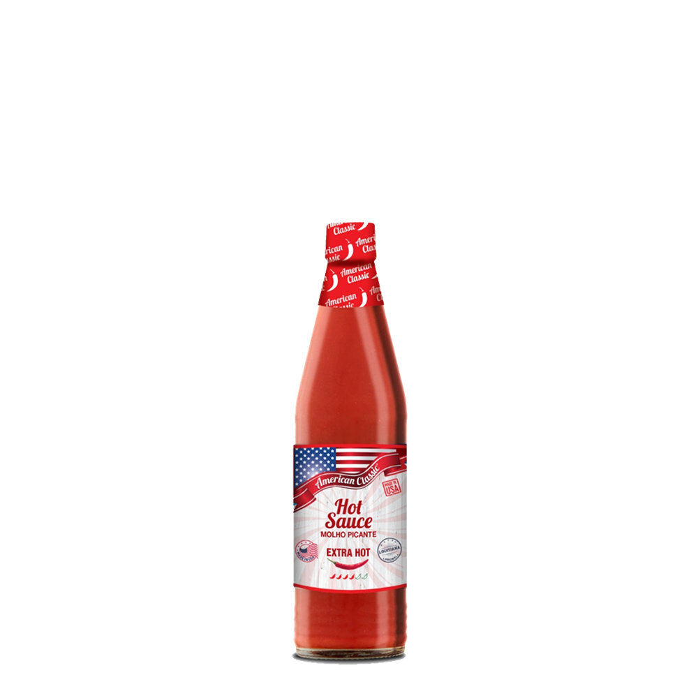 IMAGEM DO PRODUTO MOLHO PIMENTA EUA AMERIC CLASS EXTRA HOT