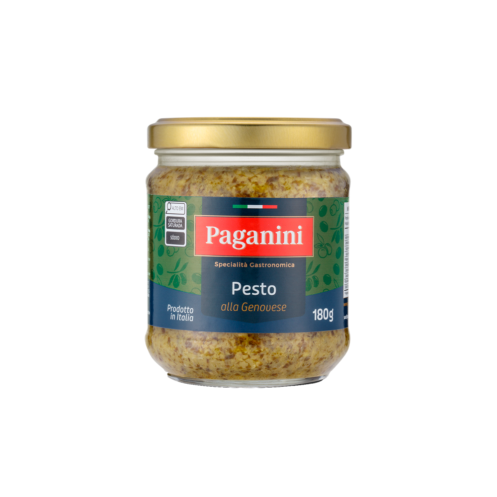 IMAGEM DO PRODUTO MOLHO IT PAGANINI PESTO GENOVES 180G