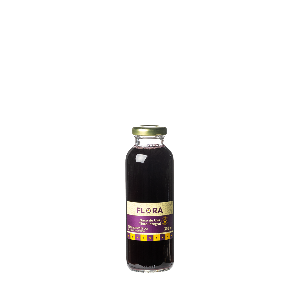 IMAGEM DO PRODUTO SUCO FLORA UVA TINTO INT 300ML