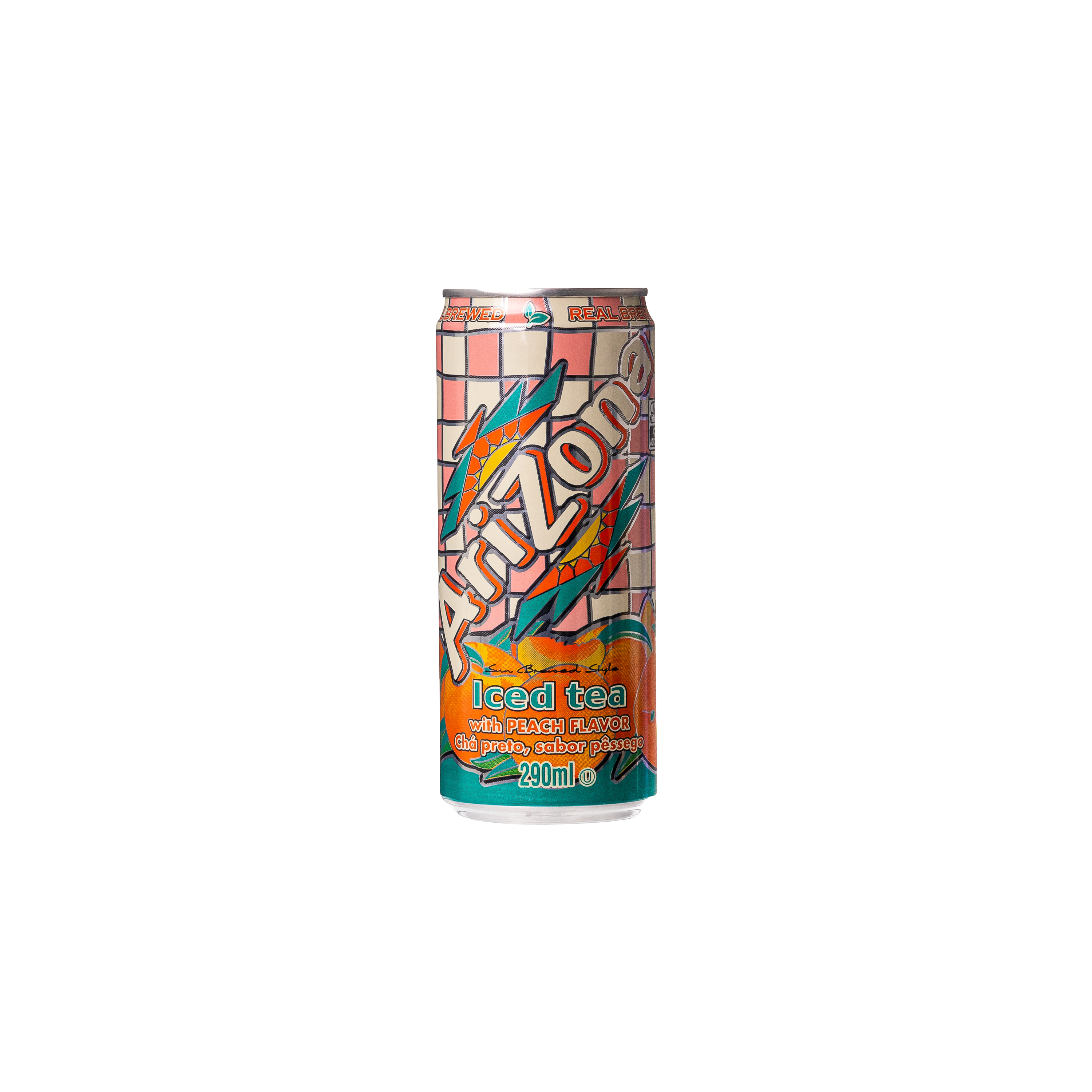 IMAGEM DO PRODUTO CHA PRETO ARIZONA PESSEGO 290ML