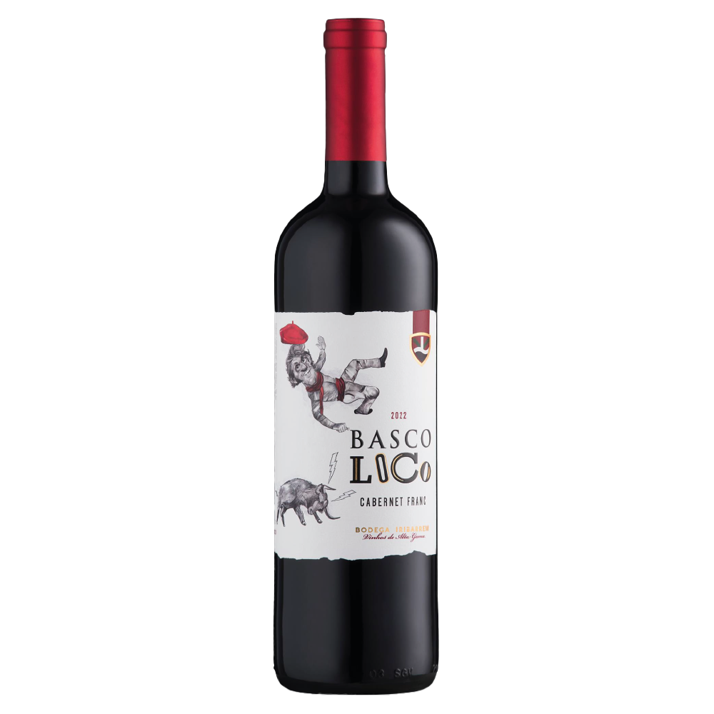 IMAGEM DO PRODUTO VINHO BASCO LOCO CABERNET FRANC 2022