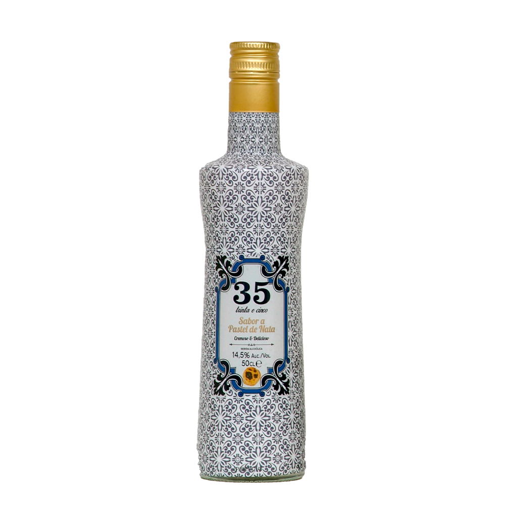 IMAGEM DO PRODUTO LICOR PORT 35 CREME DE PASTEL NATA 500ML