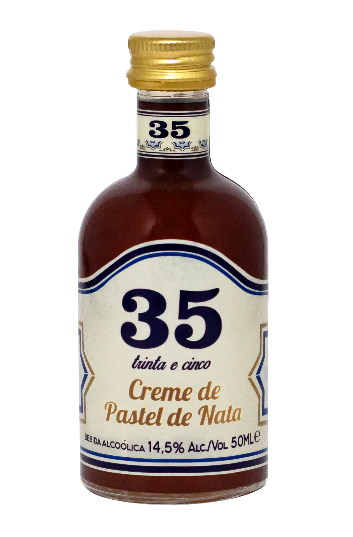 IMAGEM DO PRODUTO LICOR PORT 35 CREME DE PASTEL NATA 50ML