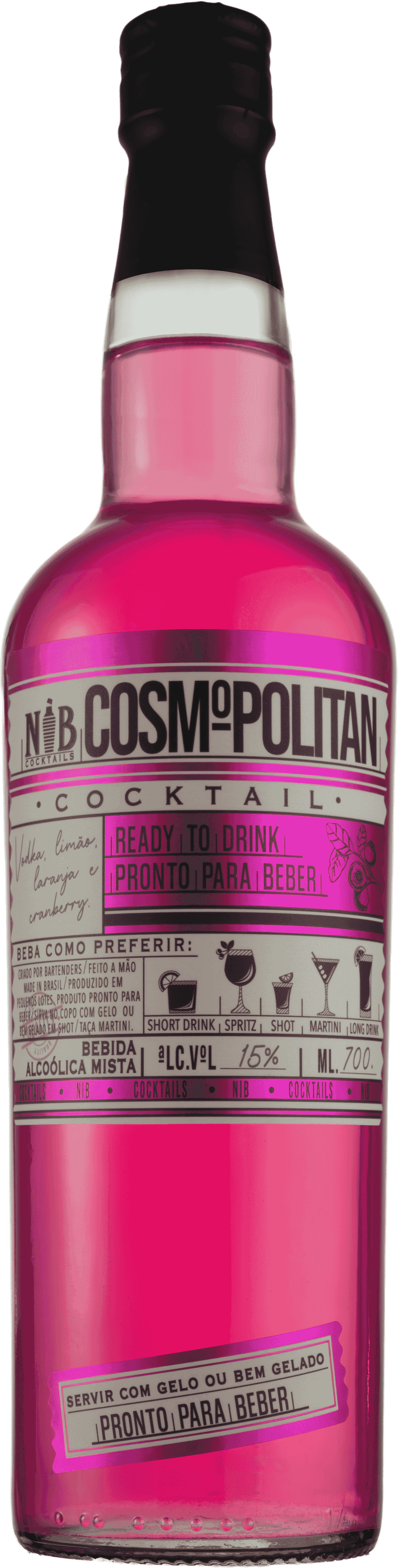 IMAGEM DO PRODUTO NIB COCKTAILS COMOSPOLITAN 700ML