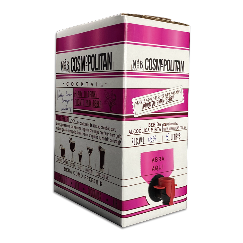 IMAGEM DO PRODUTO NIB COCKTAILS COMOSPOLITAN BAG 5L
