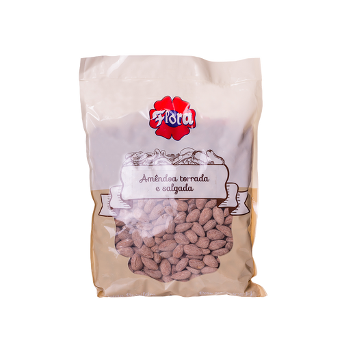 IMAGEM DO PRODUTO AMENDOA FLORA S/C TORR SALG ZIP 1,005KG
