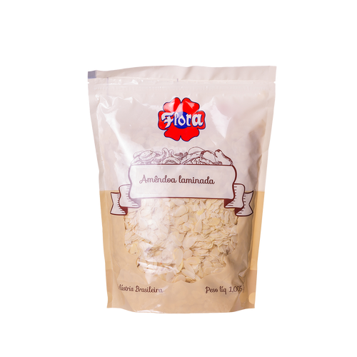 IMAGEM DO PRODUTO AMENDOA FLORA FATIADA ZIP 1,005KG