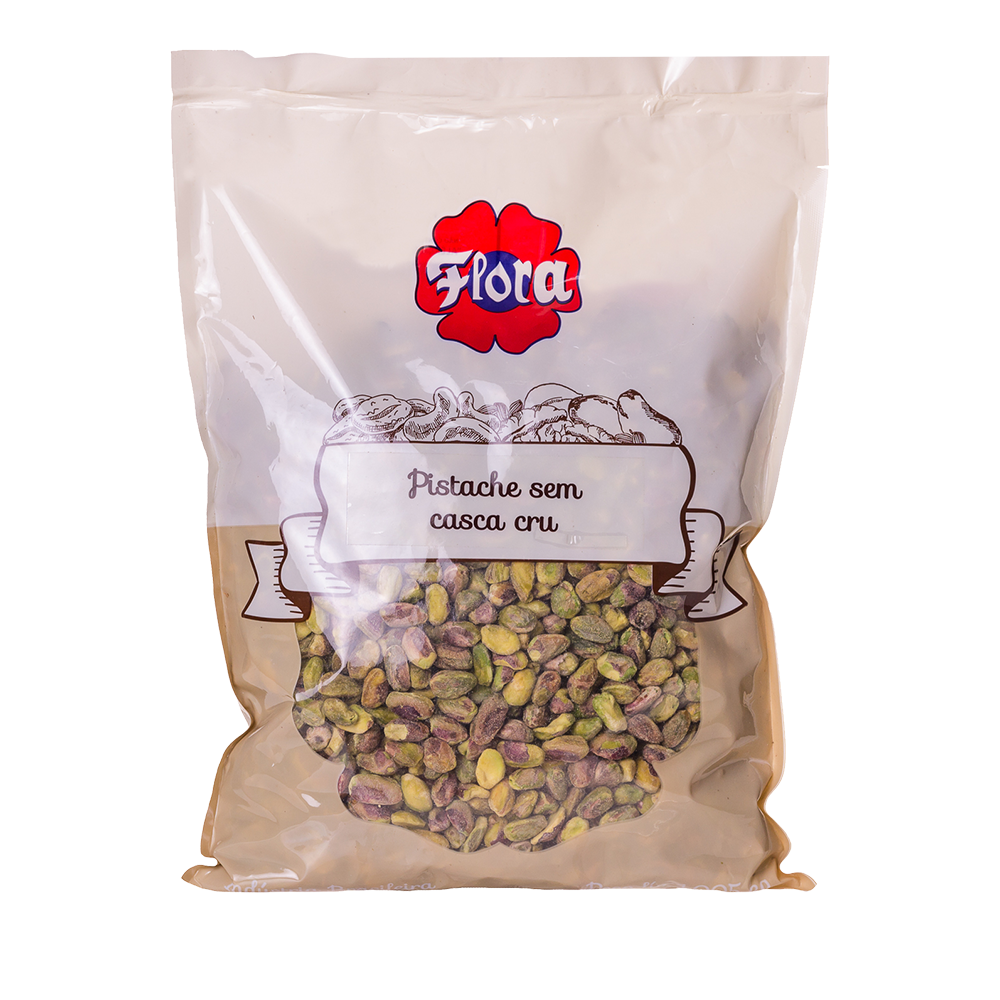 IMAGEM DO PRODUTO PISTACHE FLORA S/C CRU ZIP 1,005KG
