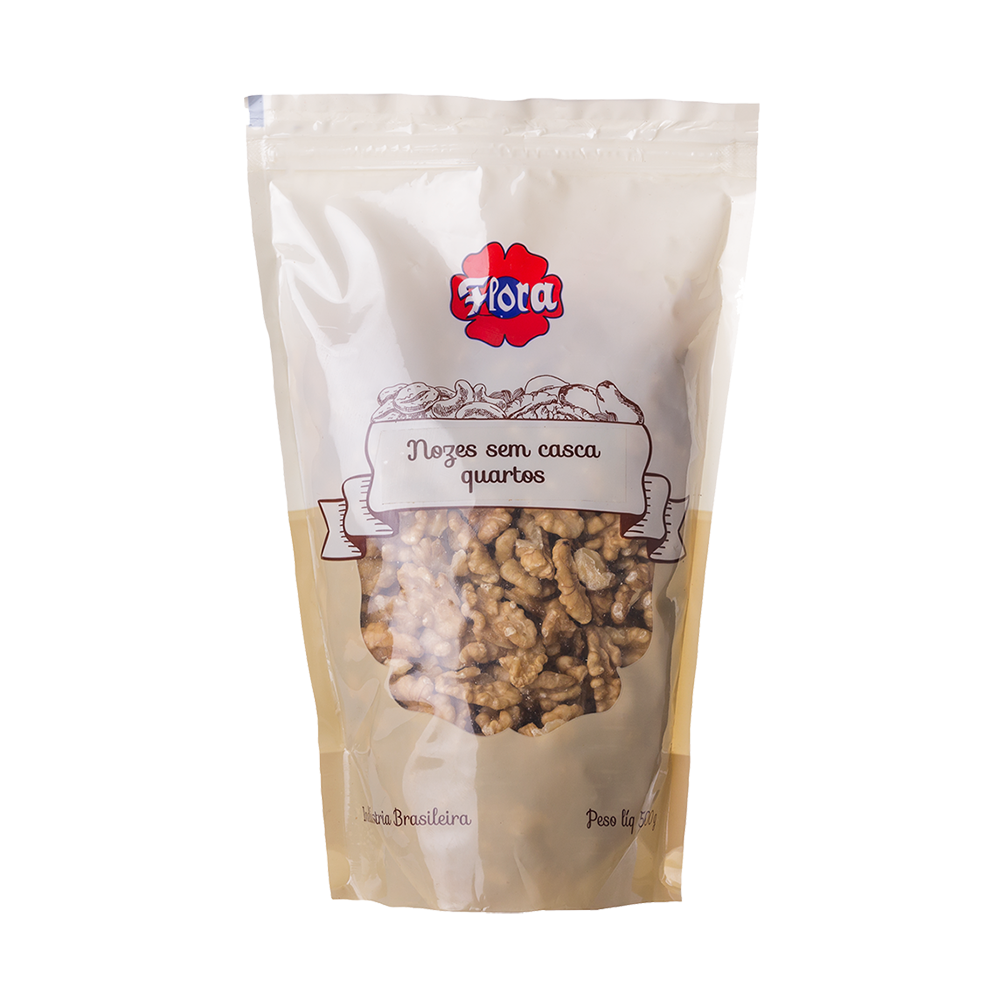 IMAGEM DO PRODUTO NOZES FLORA S/C QUARTZ ZIP 500G