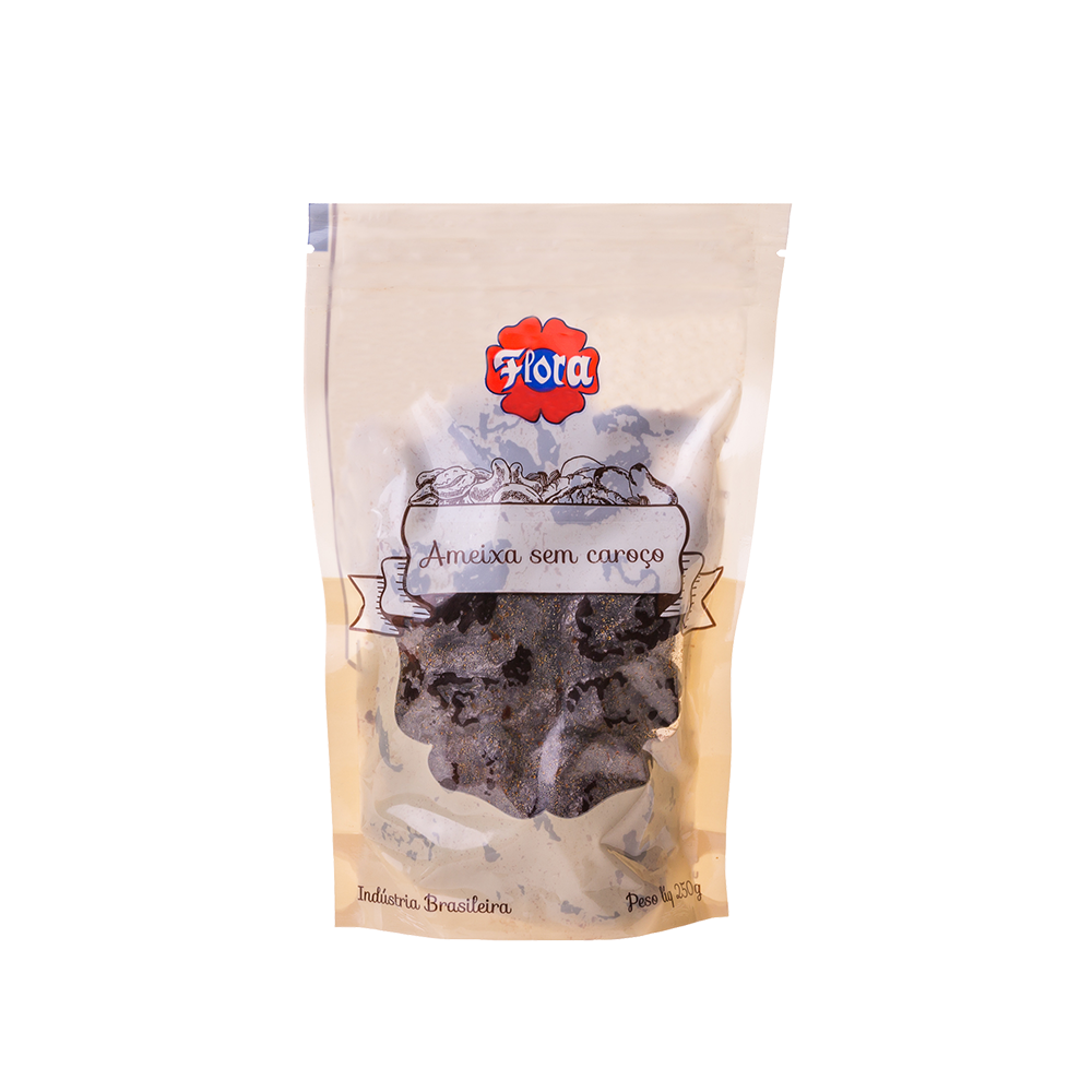 IMAGEM DO PRODUTO AMEIXA FLORA SECA S/C ZIP 250G