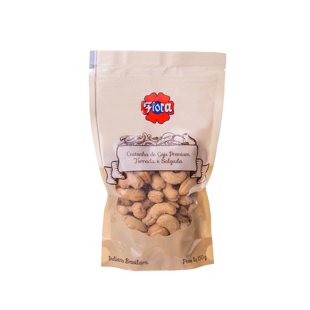 IMAGEM DO PRODUTO CAST FLORA CAJU PREM TORR SAL ZIP 150G