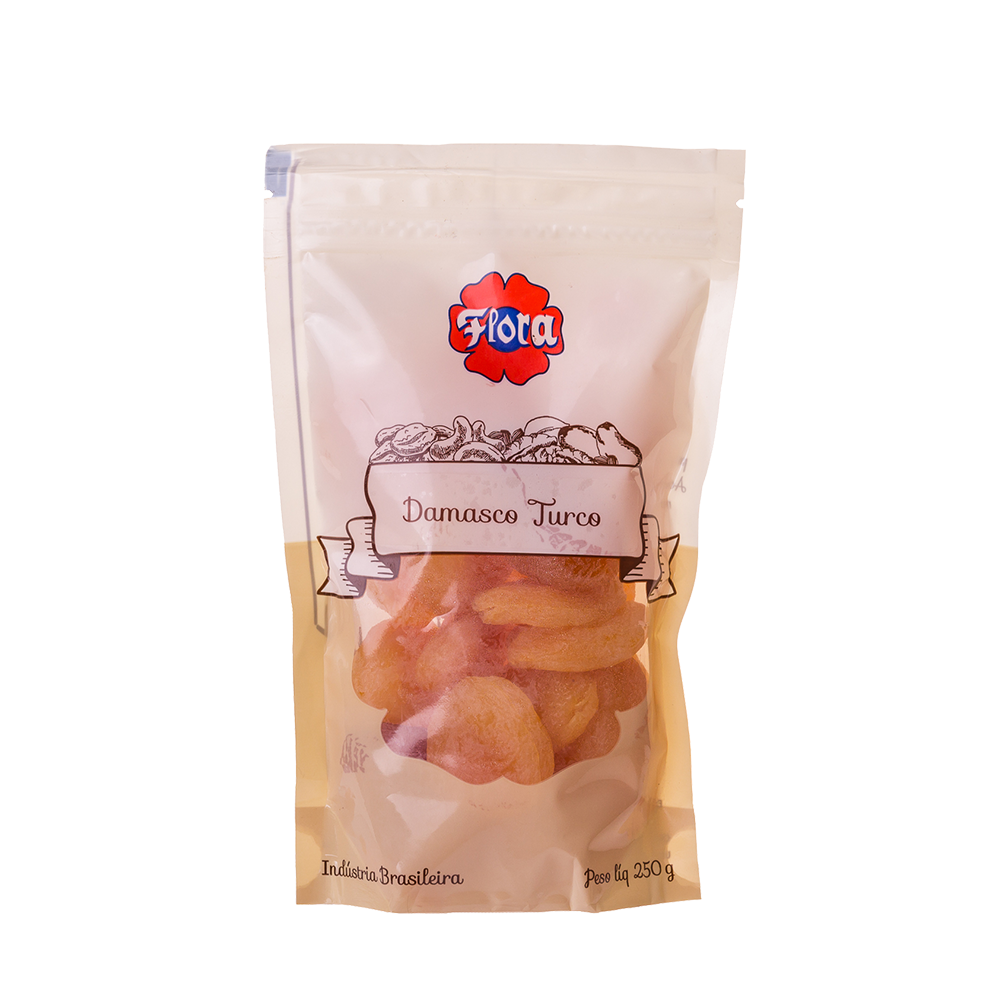 IMAGEM DO PRODUTO DAMASCO FLORA TURCO ZIP 250G