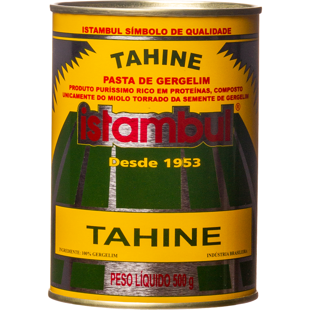 IMAGEM DO PRODUTO TAHINE BR ISTAMBUL PASTA LT 500G