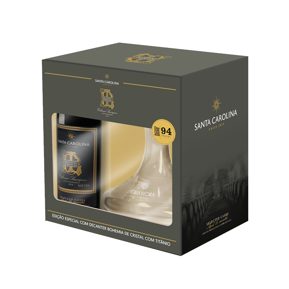 IMAGEM DO PRODUTO V. CHI S.CAROLINA R.FAM CASK 750ML +DECA