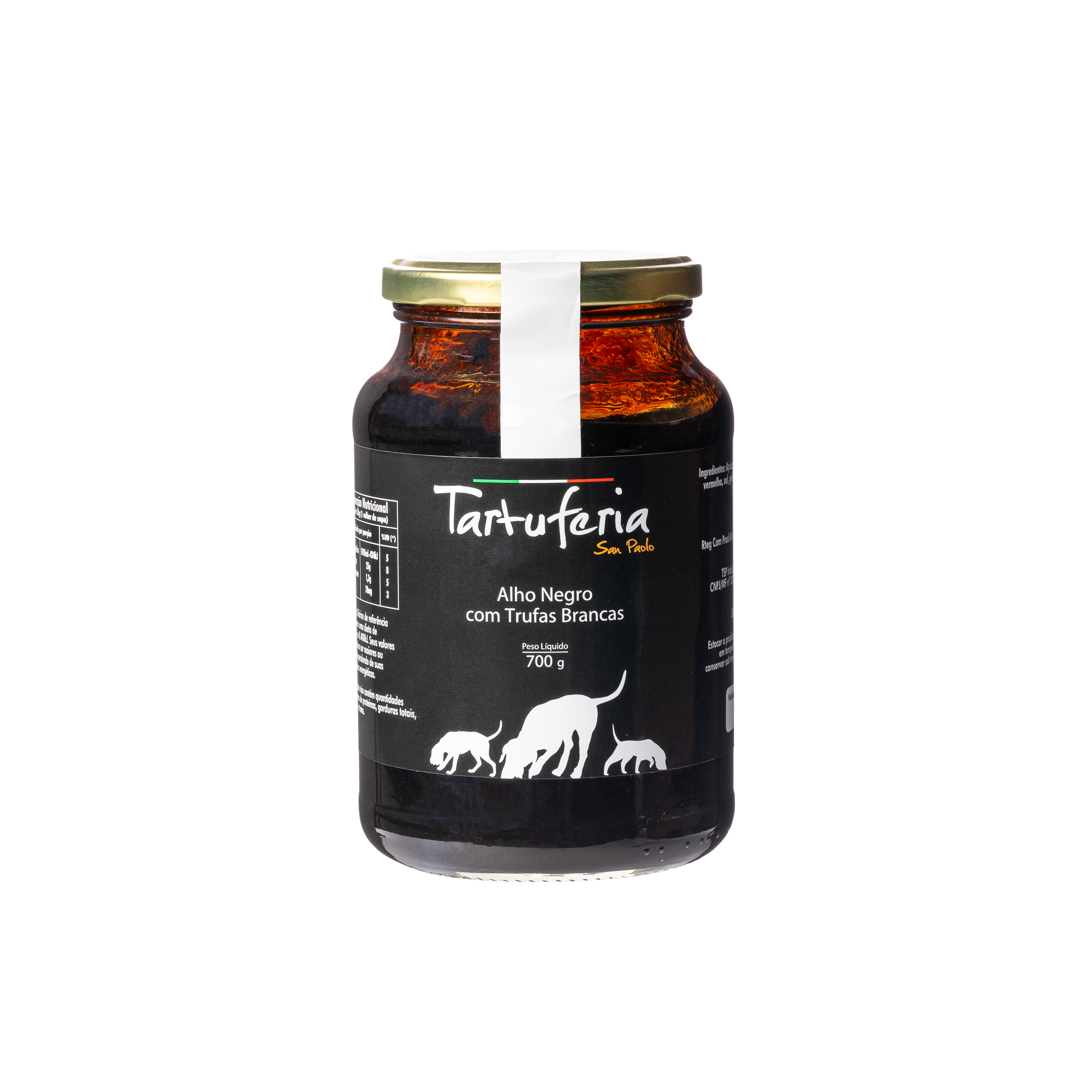 IMAGEM DO PRODUTO ALHO BR TSP NEGRO C/ TRUFAS 700G