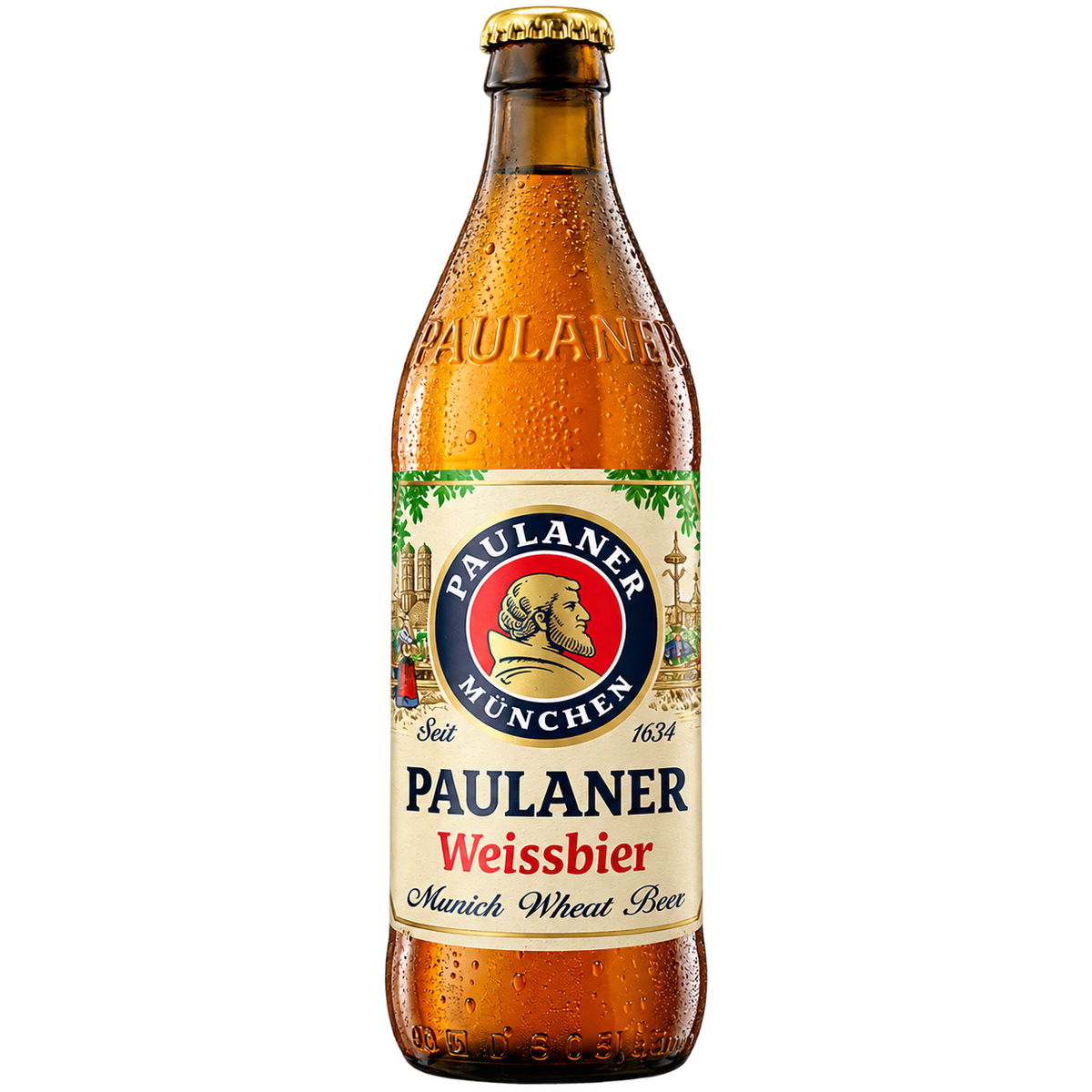 IMAGEM DO PRODUTO CERV ALE PAULANER GF 500ML WEISSBIER