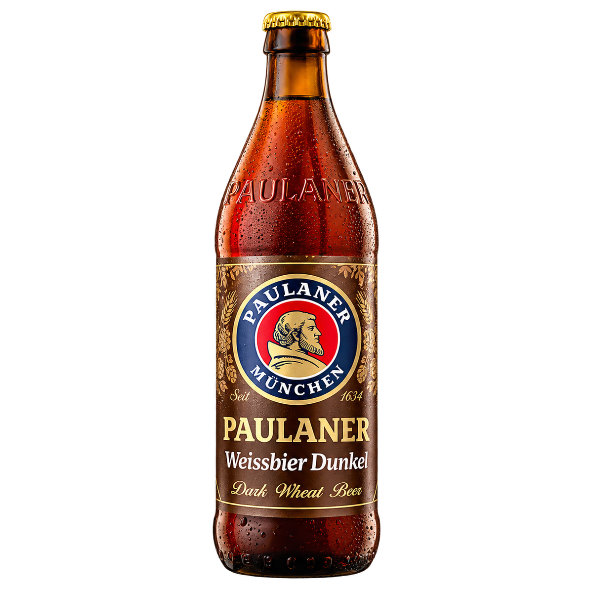 IMAGEM DO PRODUTO CERV ALE PAULANER GF 500ML WEISS DUNKEL