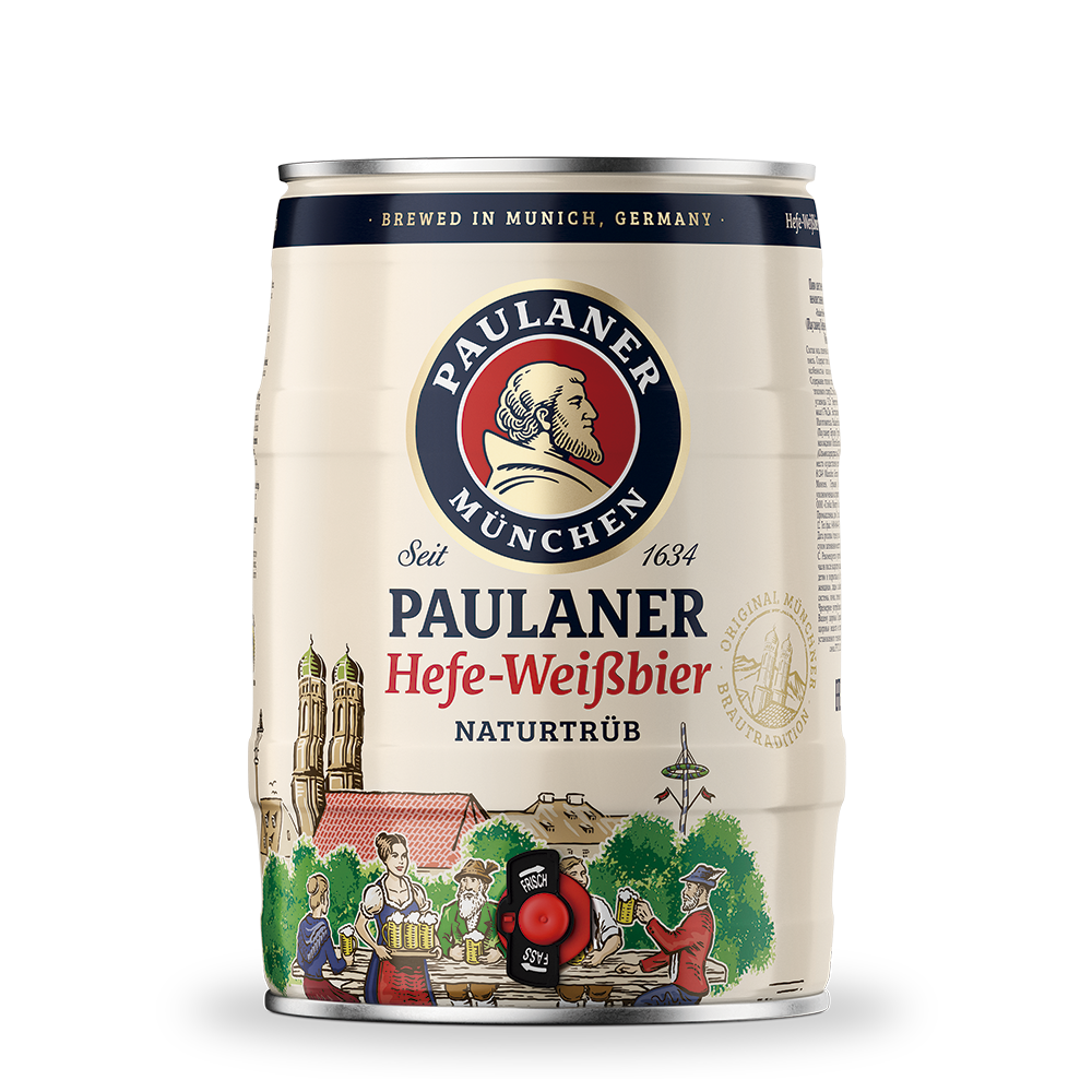 IMAGEM DO PRODUTO CERV ALE PAULANER LT 5L WEISSBIER
