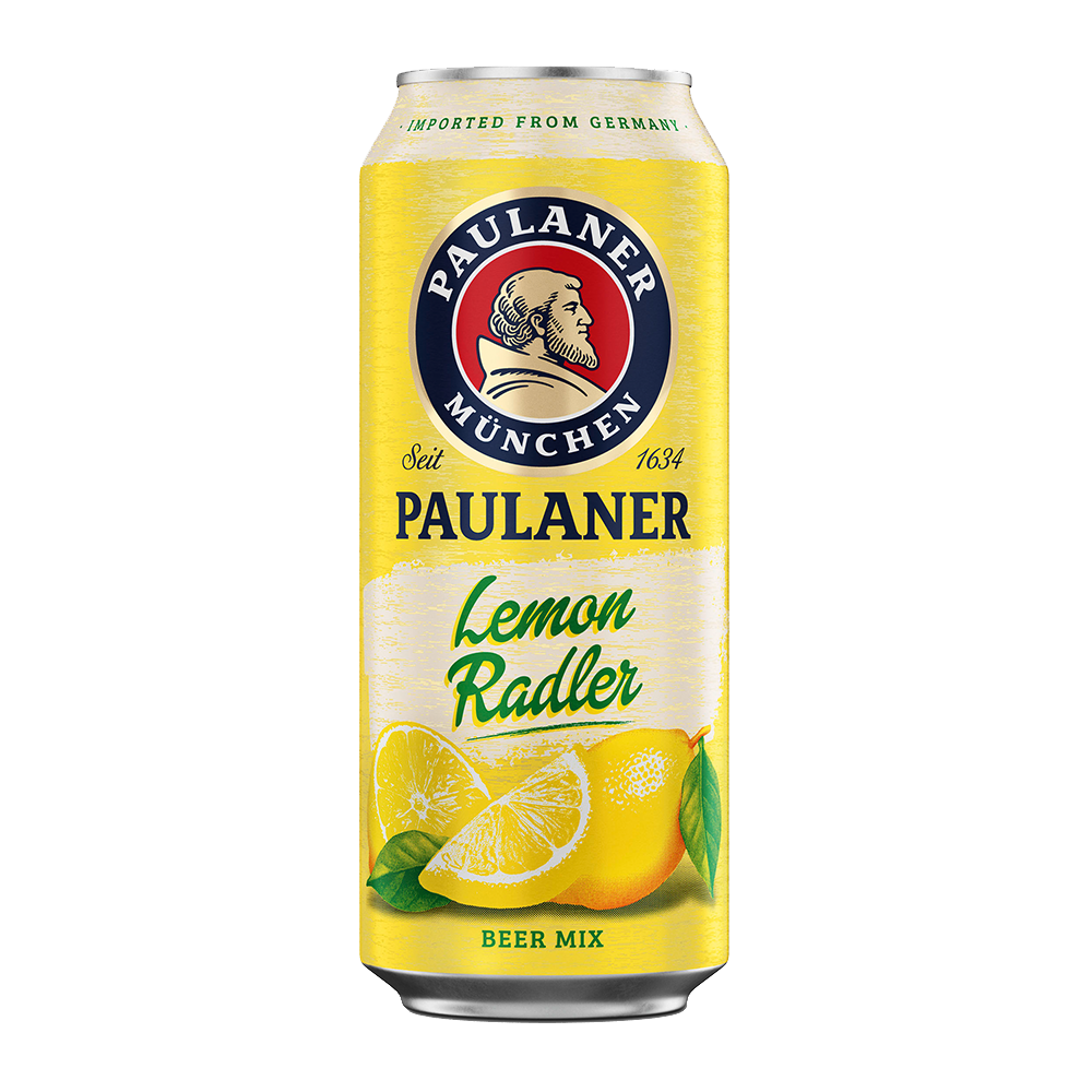 IMAGEM DO PRODUTO CERV ALE PAULANER LT 500ML LEMON RADLER