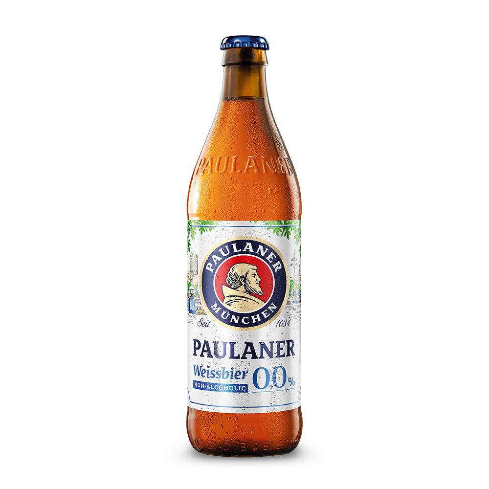 IMAGEM DO PRODUTO CERV ALE PAULANER GF 500ML 0% WEISSBIER