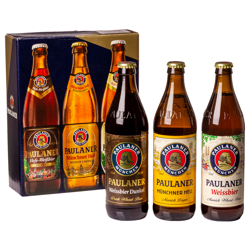 IMAGEM DO PRODUTO KIT CERVEJA ALEM PAULANER 3GF 500ML