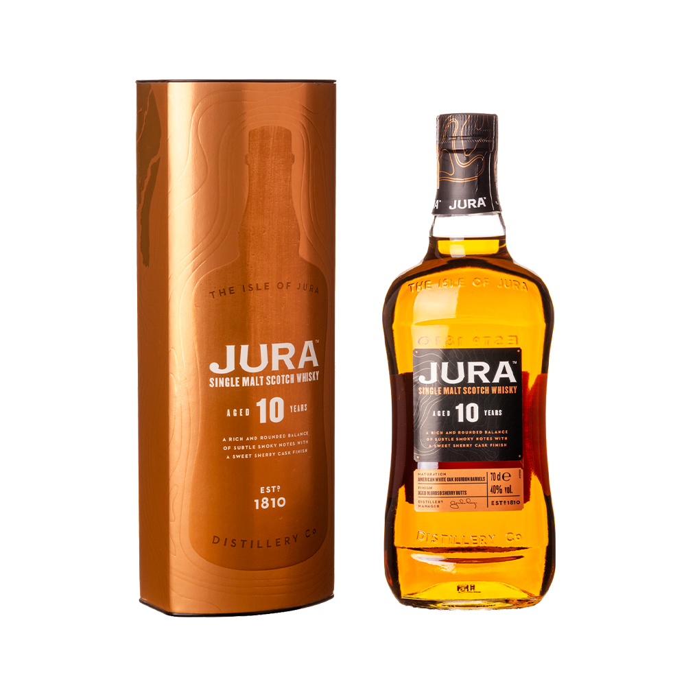 IMAGEM DO PRODUTO WH JURA 10 SINGLE MALT SCOTCH