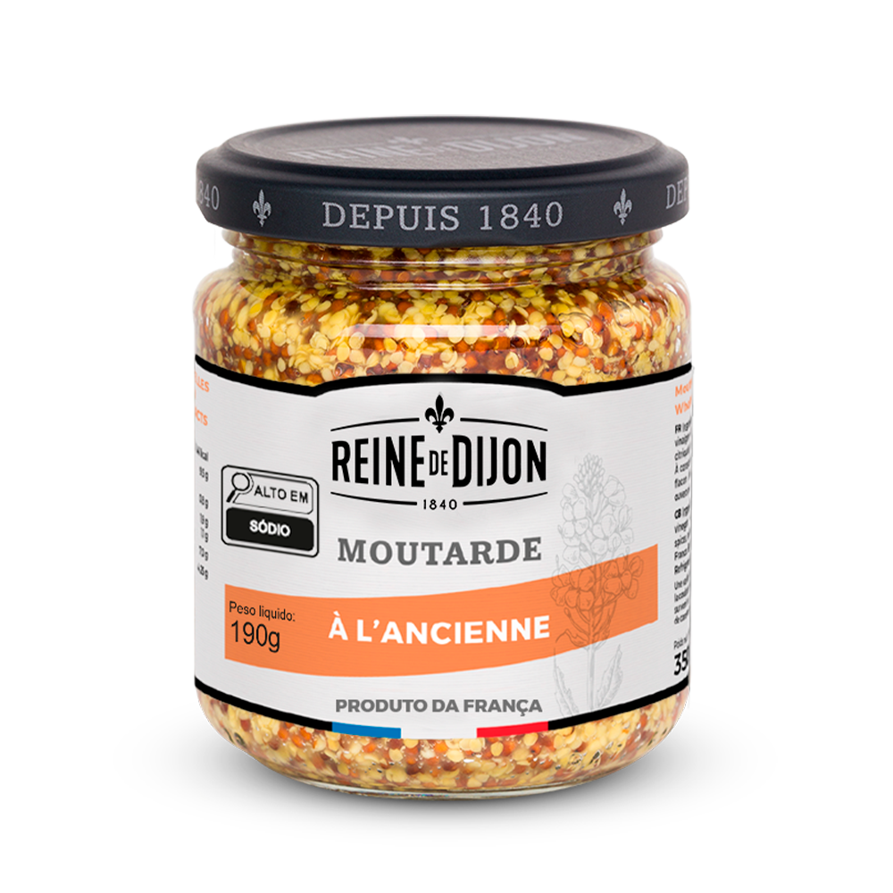 IMAGEM DO PRODUTO MOSTARDA FR REINE DIJON ANCIENNE 190G