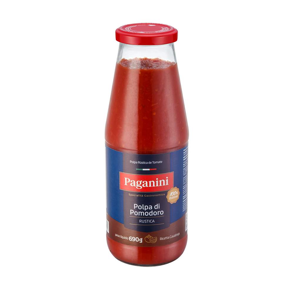 IMAGEM DO PRODUTO POLPA TOMATE IT PAGANINI RUSTICA 690G