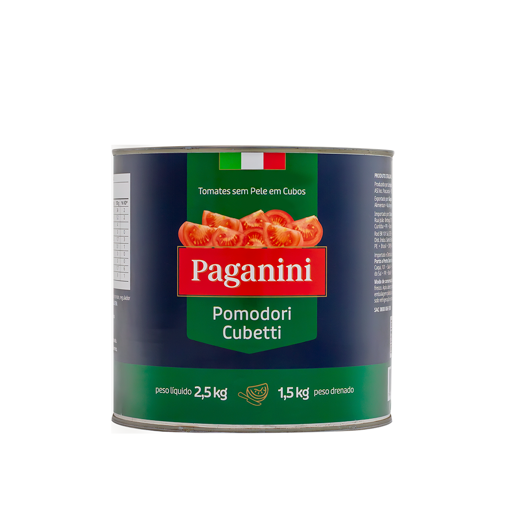 IMAGEM DO PRODUTO POMODORI IT PAGANINI CUBETTI 2,5/1,5KG