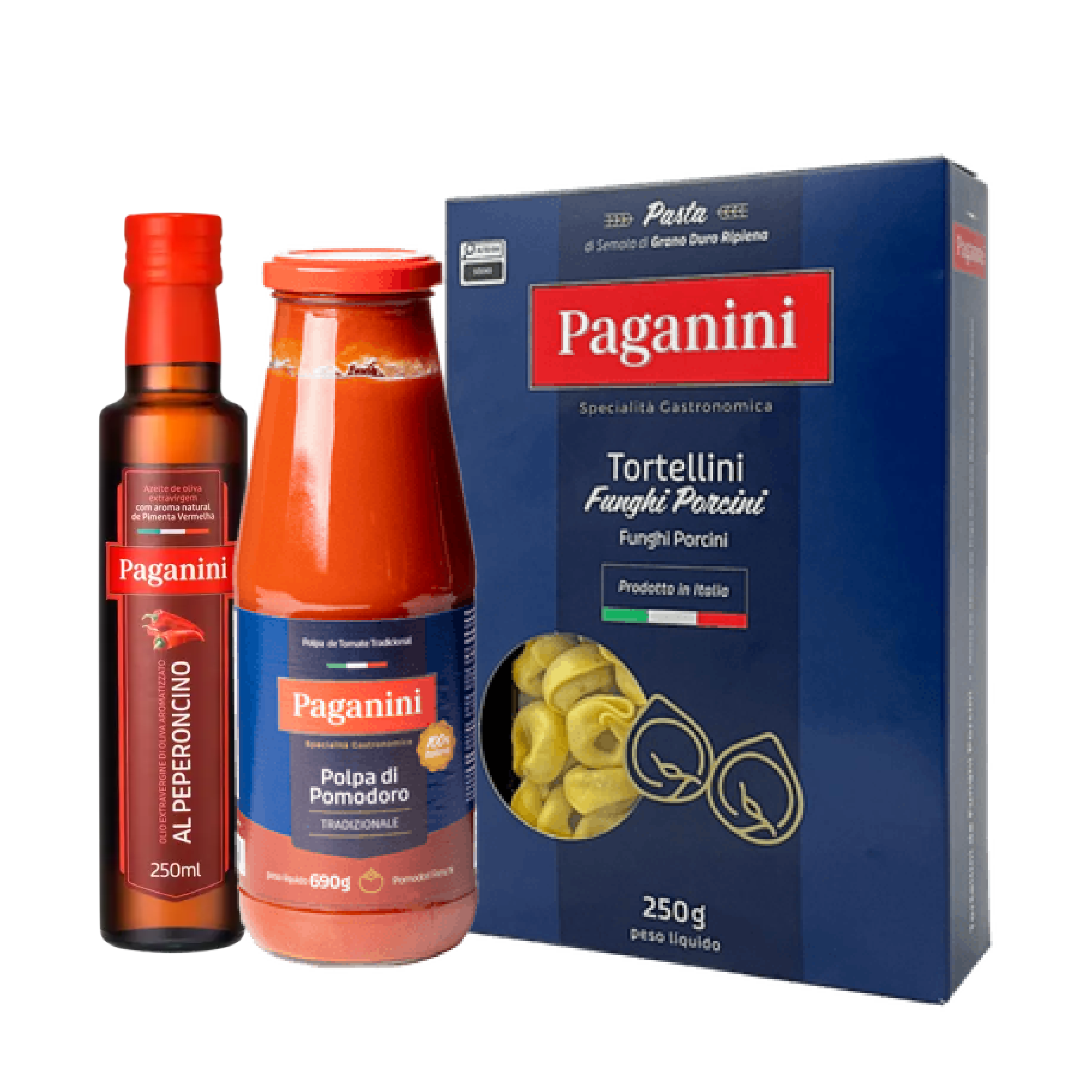 Kit Gourmet Tortellini Funghi Porcini ao Sugo